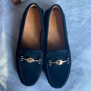 Coach Arlene Calf Suede Loafers